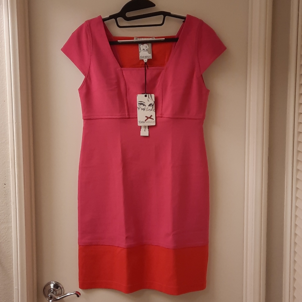 NWT, Yoana Baraschi Murano Colorblock Dress